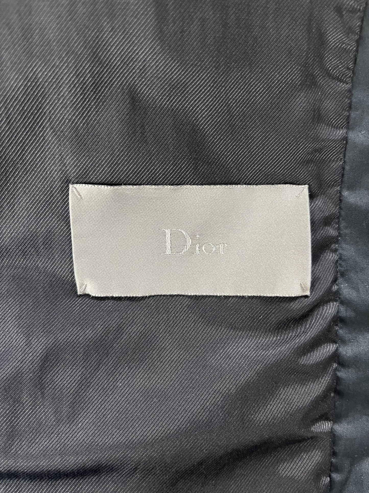 Dior Kris Van Assche Navy Light Trench Coat SS 2010 - M