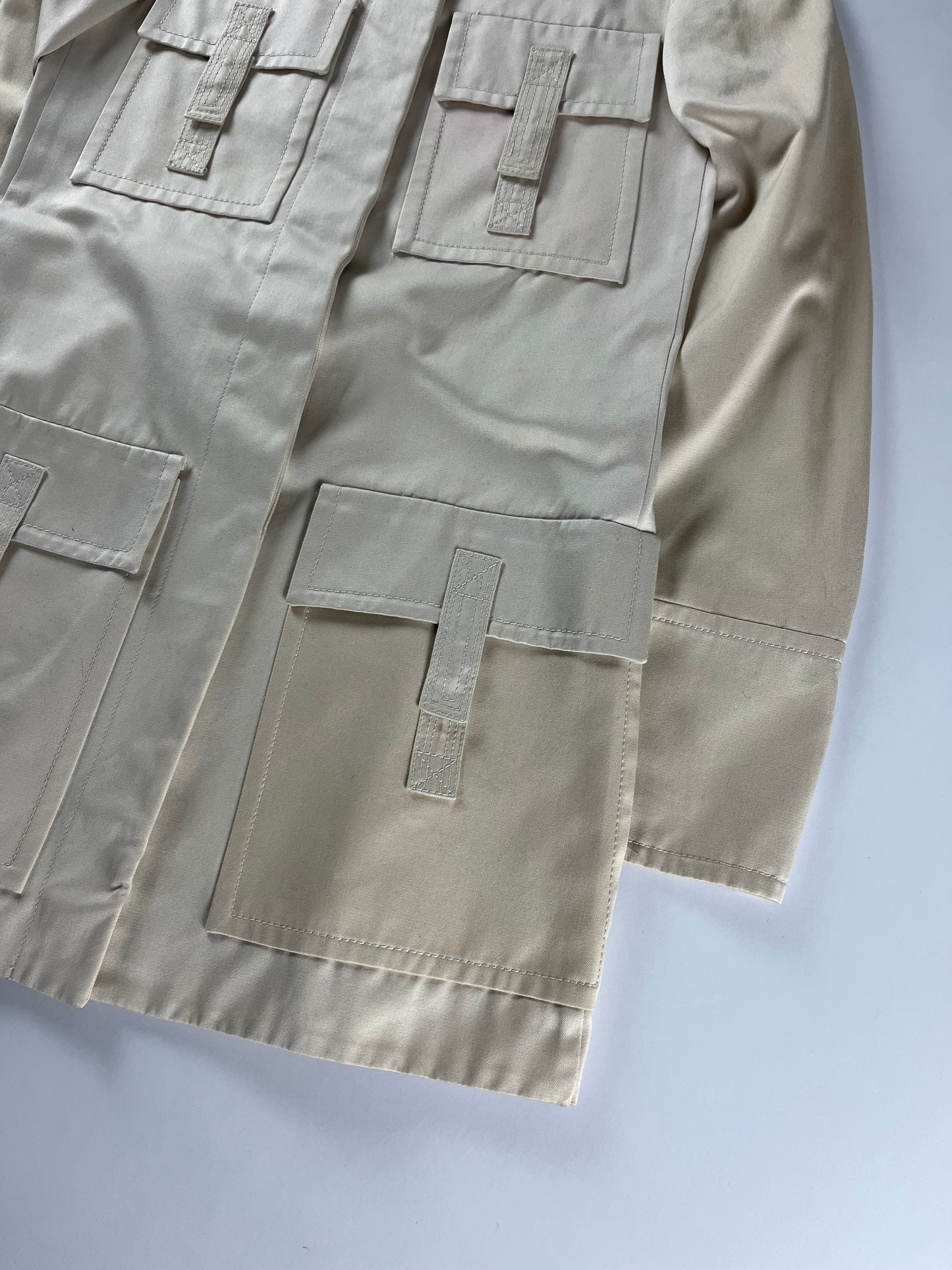 Gucci Tom Ford Multi Pocket Saharienne Trench SS 2003 - S