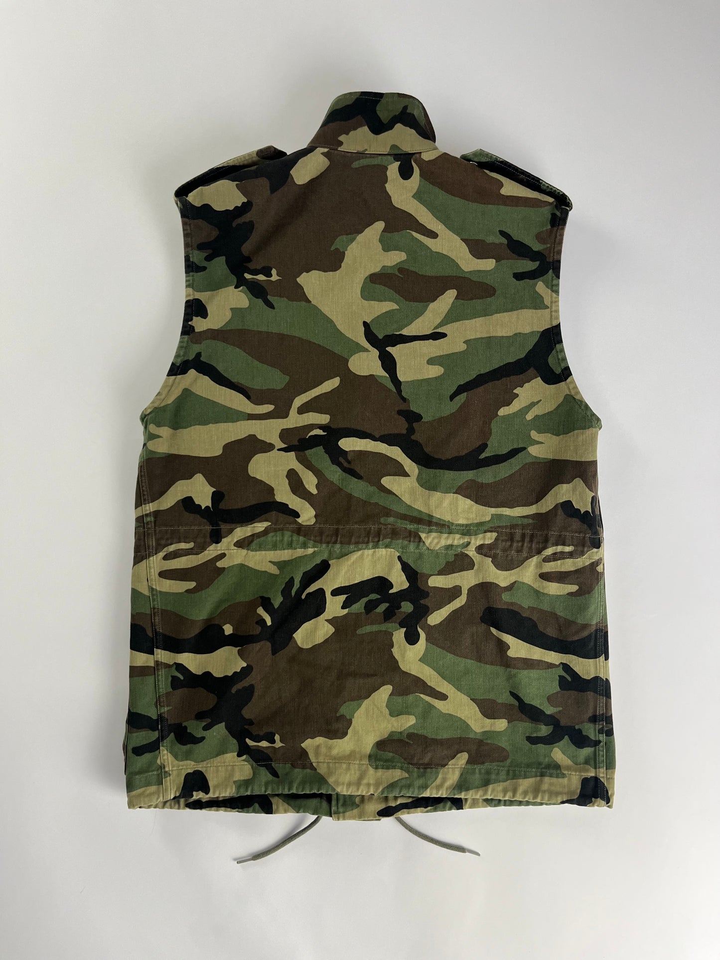 Saint Laurent Sample Military Camo Vest SS 2016 - M