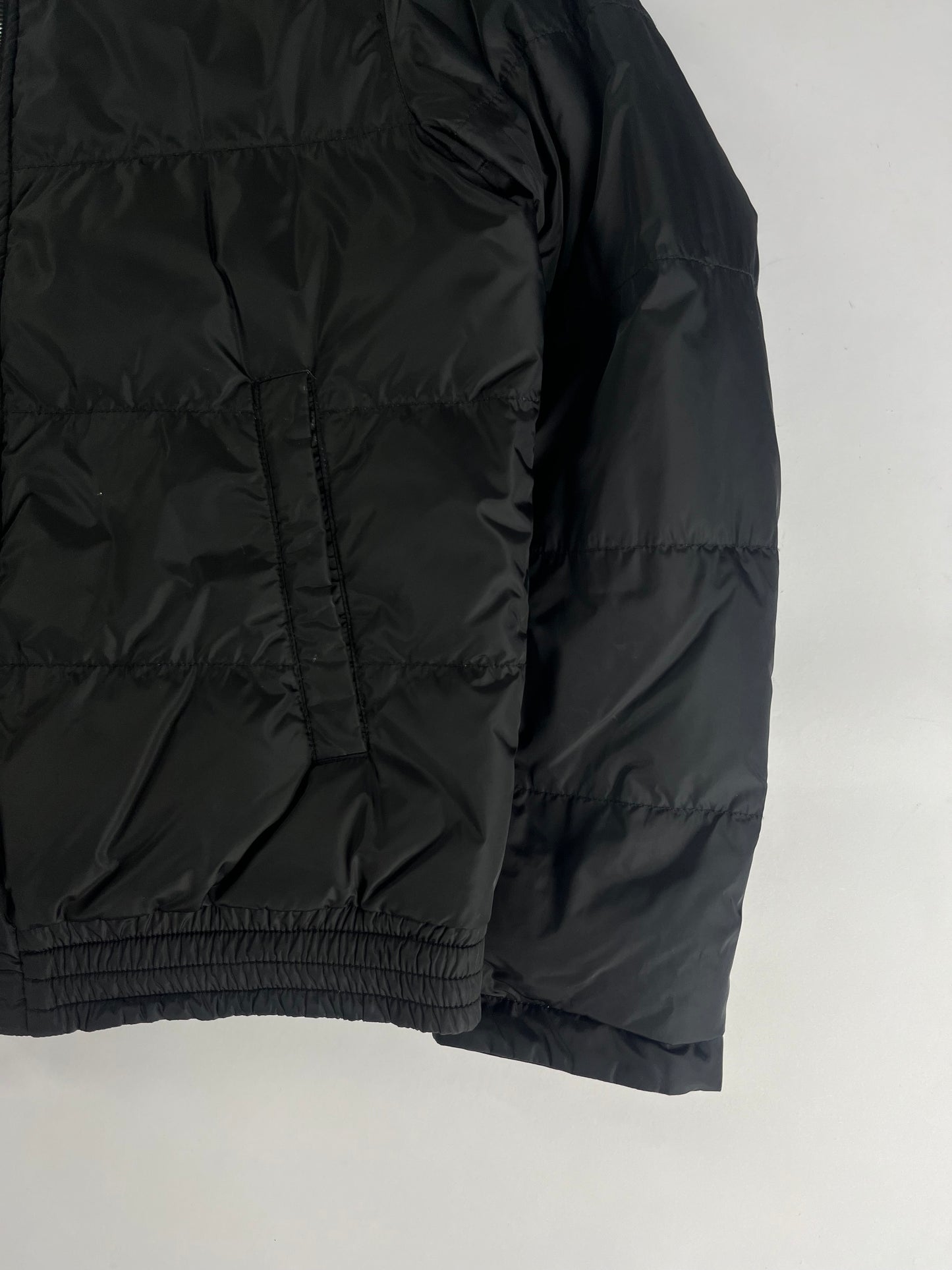 Prada Shadow Double Side Nylon Puffer Down Jacket 2000s - L