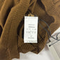 Rick Owens Sphinx Mustard Brown Funnel Top FW 2015 - S