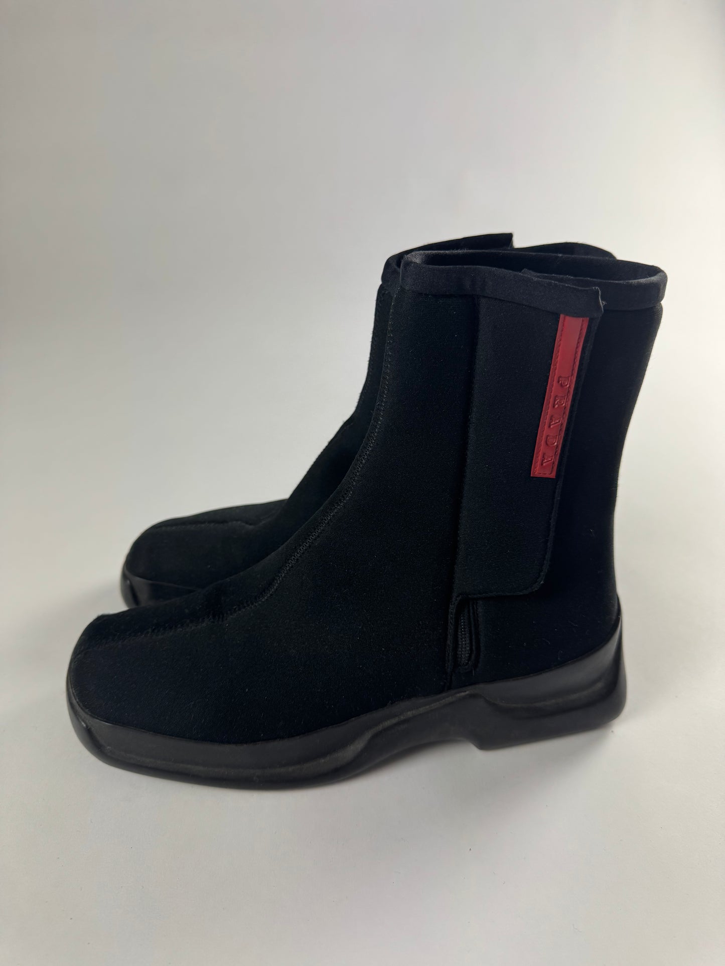 Prada Linea Rossa Neoprene Boots FW 1999 - 38 IT/39 EU