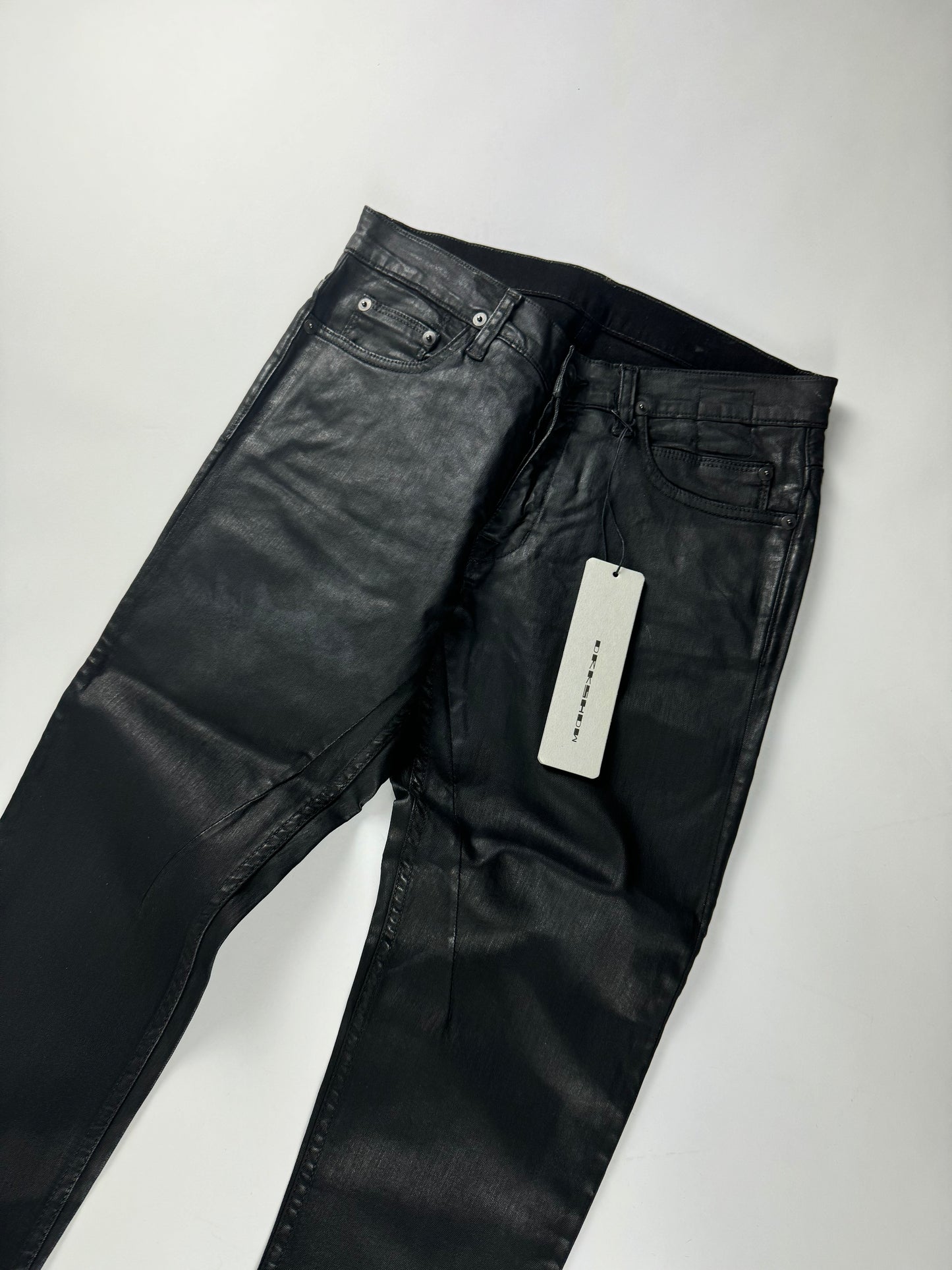 Rick Owens Drkshdw Sample Detroit Waxed Pants - XS