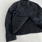 Prada Padded Navy Nylon Trucker Double Zip Jacket 2000s - M