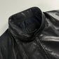 Prada Black Leather Jacket FW 2011 - L