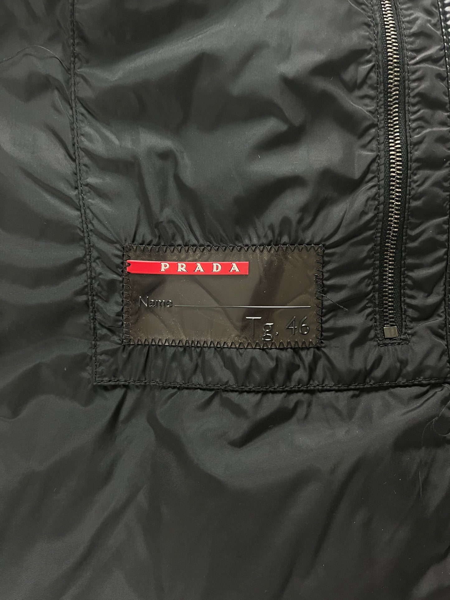 Prada Black Puffer Vest FW 2008 - M