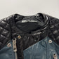 Balenciaga Nicolas Ghesquière Leather Bicolor Quilted Shoulders Vest SS 2011 - S