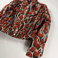 Louis Vuitton Sample Tribal Leopard Textured Print Jacket Resort 2018 - S