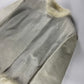 Prada White Heaven Fur Trimmed Pony Hair Leather Coat 1990s - S