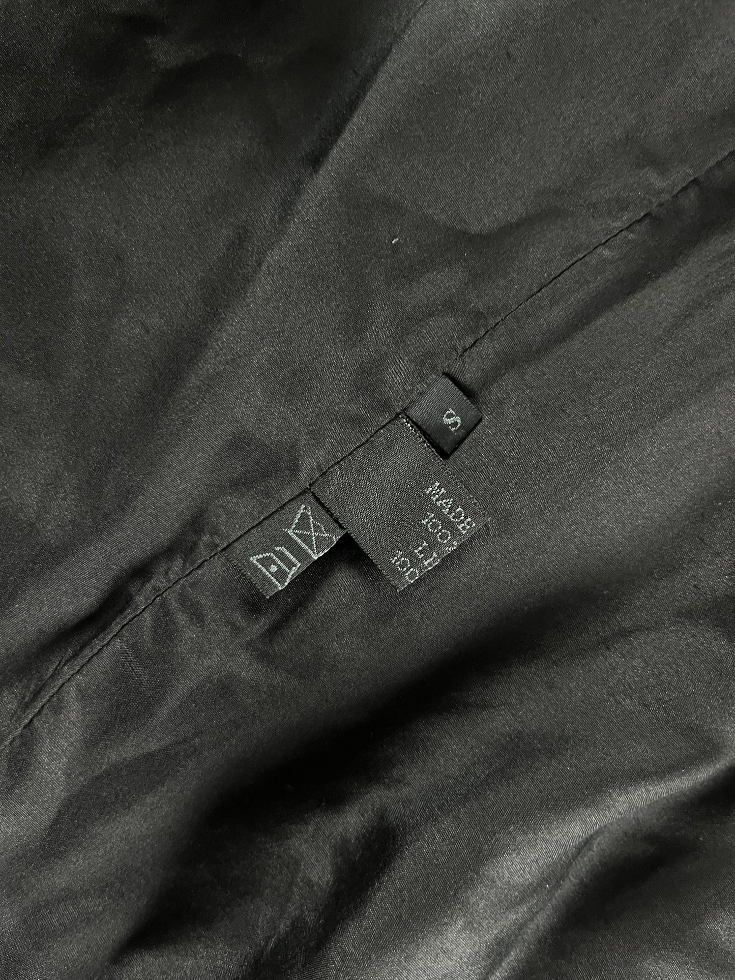 Prada Brushed Wool Strap Minimalist Strapped Jacket FW 1998 - S