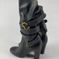 Chloé Belted Wrapped Calf Leather Boots FW 2005 - 37 EU