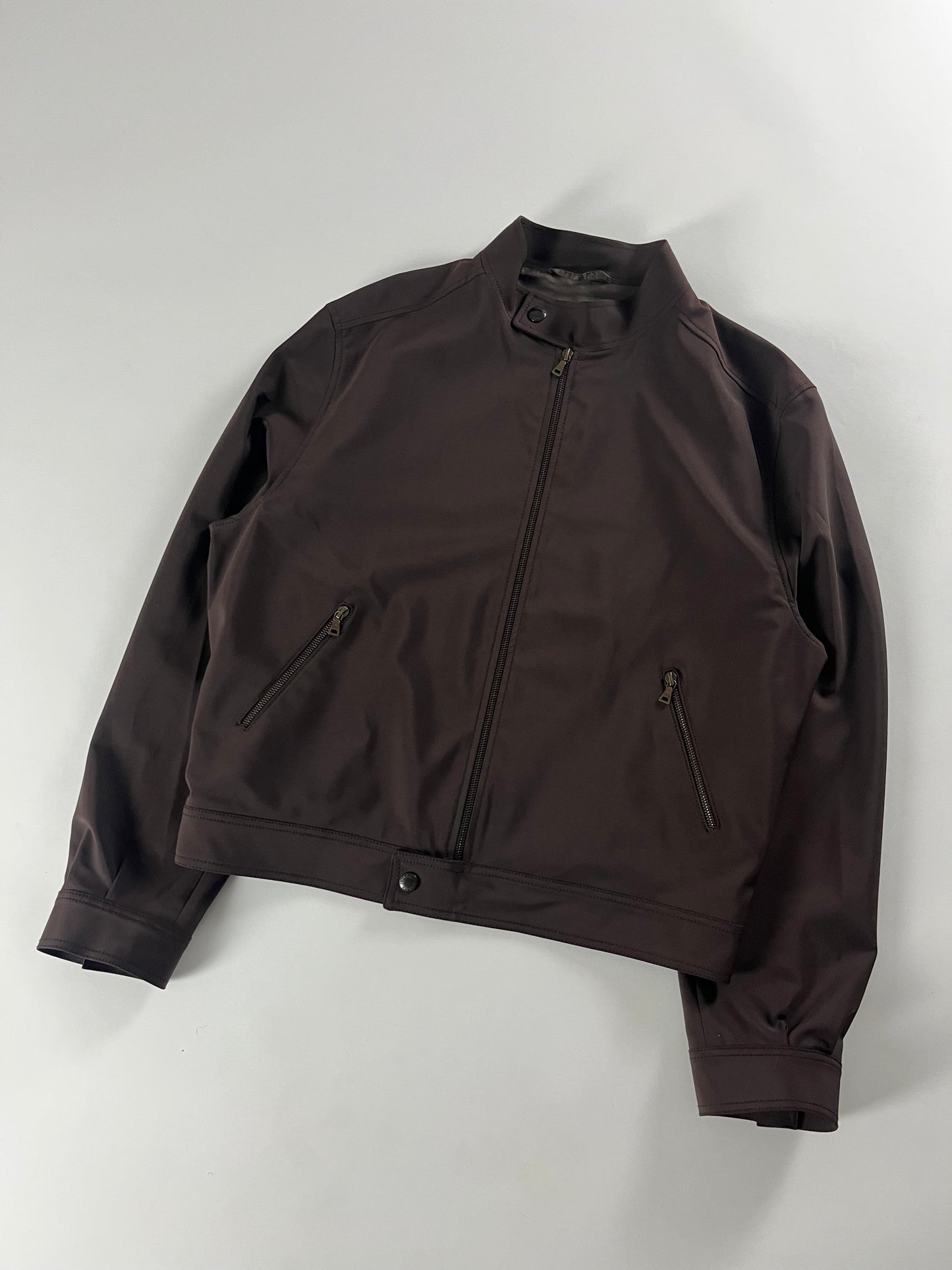 Prada Brown Nylon Jacket FW 1999 - M