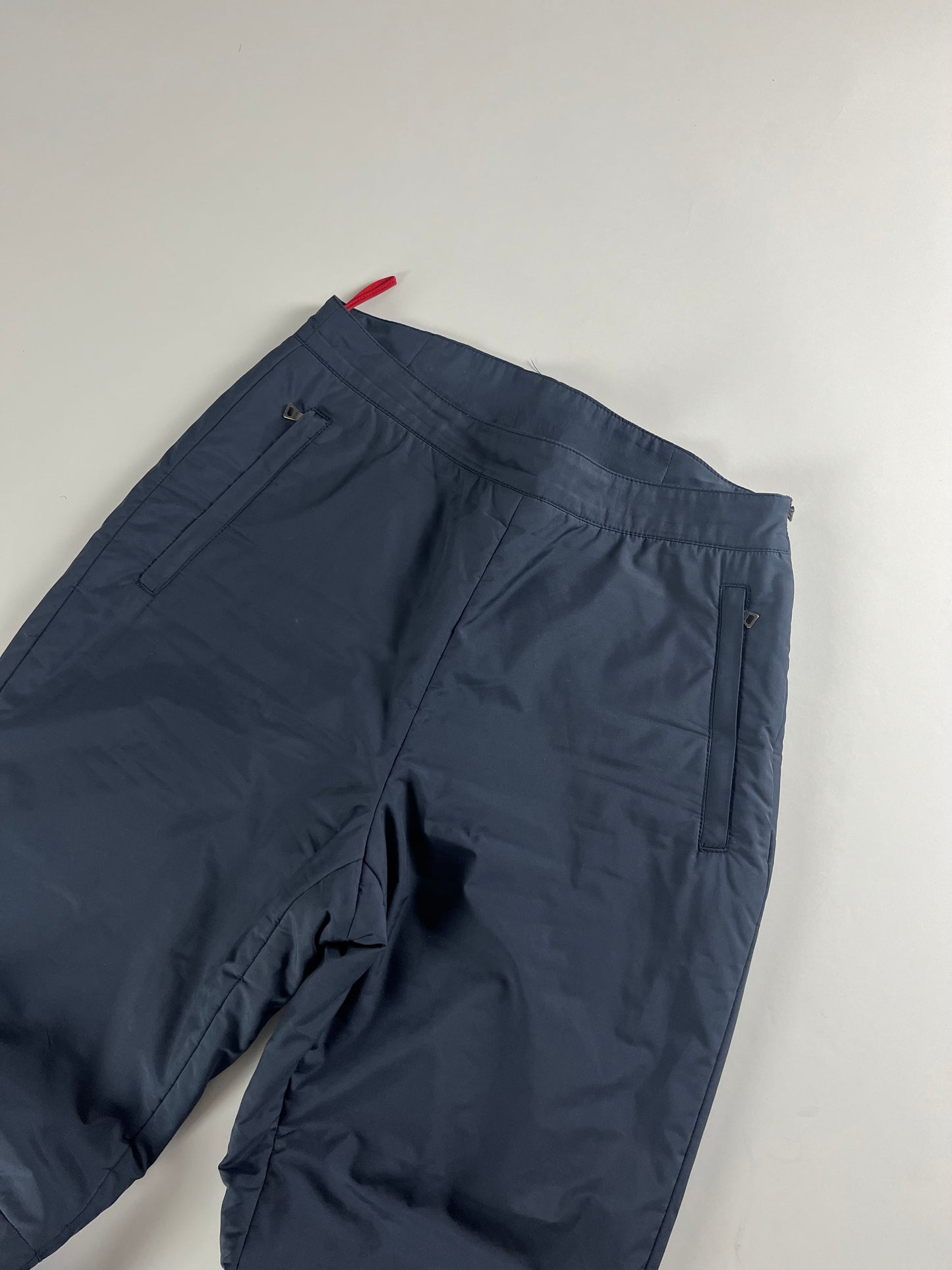 Prada Linea Rossa Nylon Flare Pants SS 2000 - M