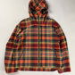 Hermès Sample Zip Up Plaid Tech Hooded Parka Jacket FW 2021 - M
