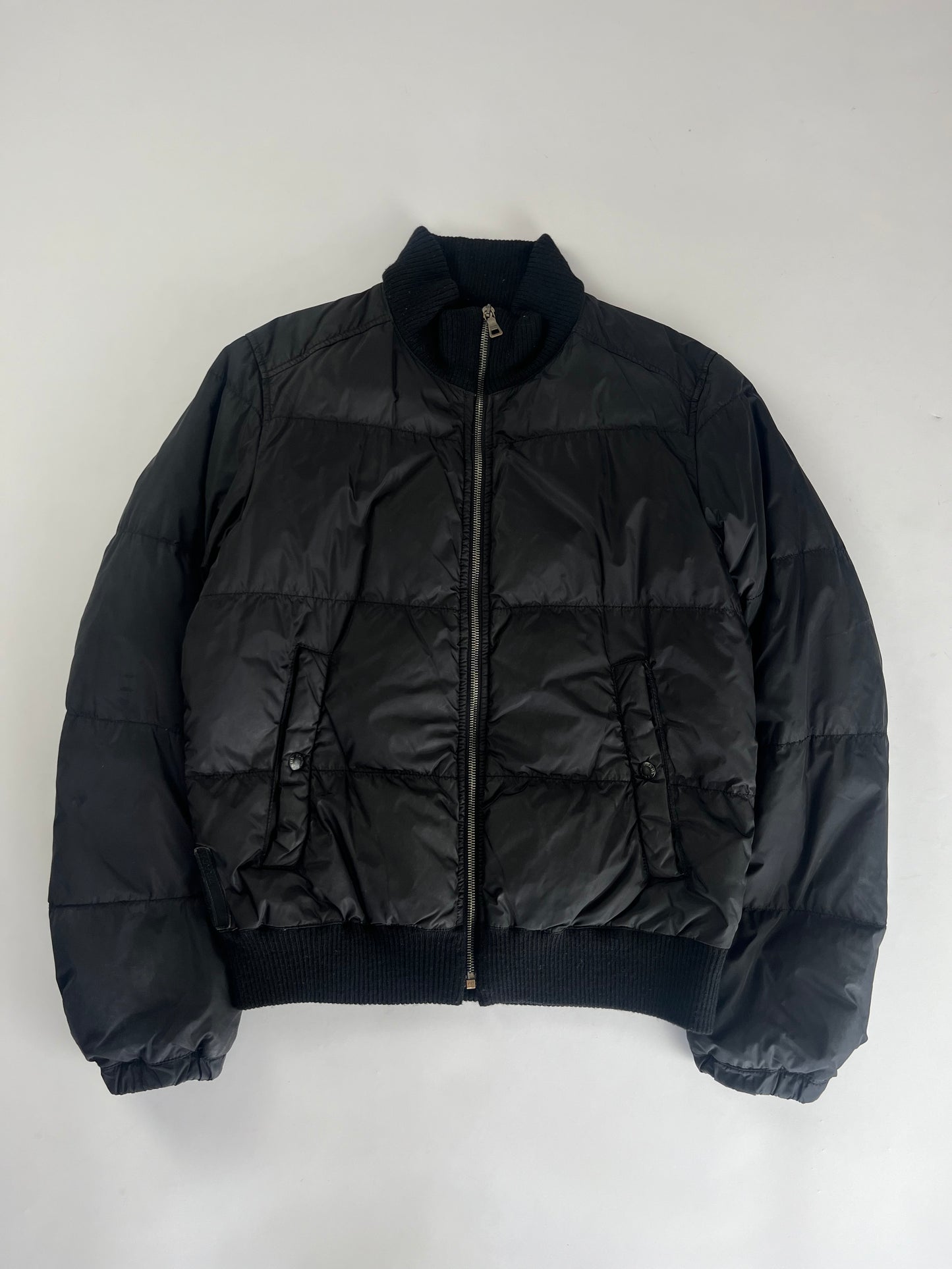 Prada Black Nylon Down Jacket FW 2006 - M