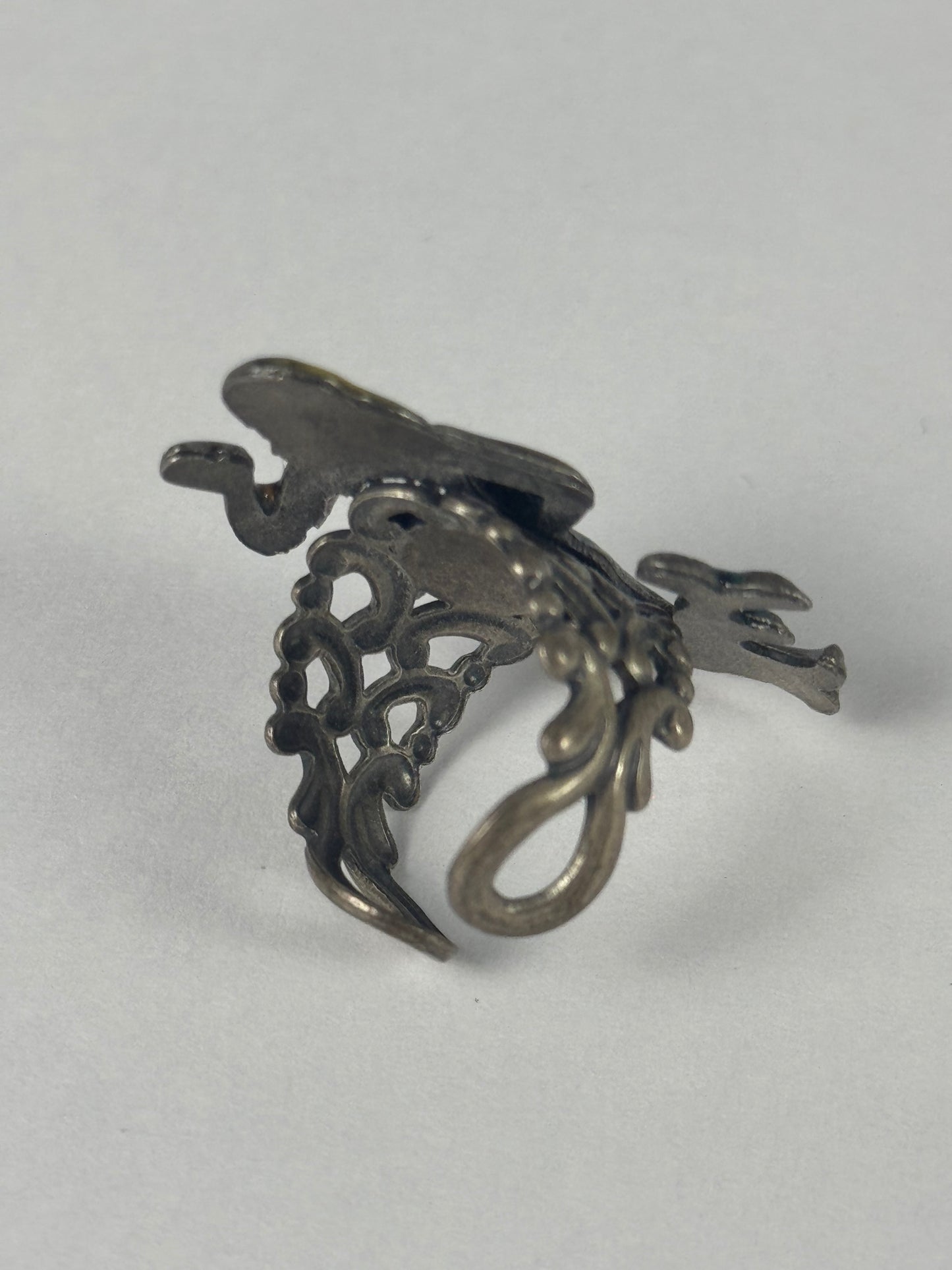 Jean Paul Gaultier Marine Muse Adjustable Mermaid Ring 1990s - OS