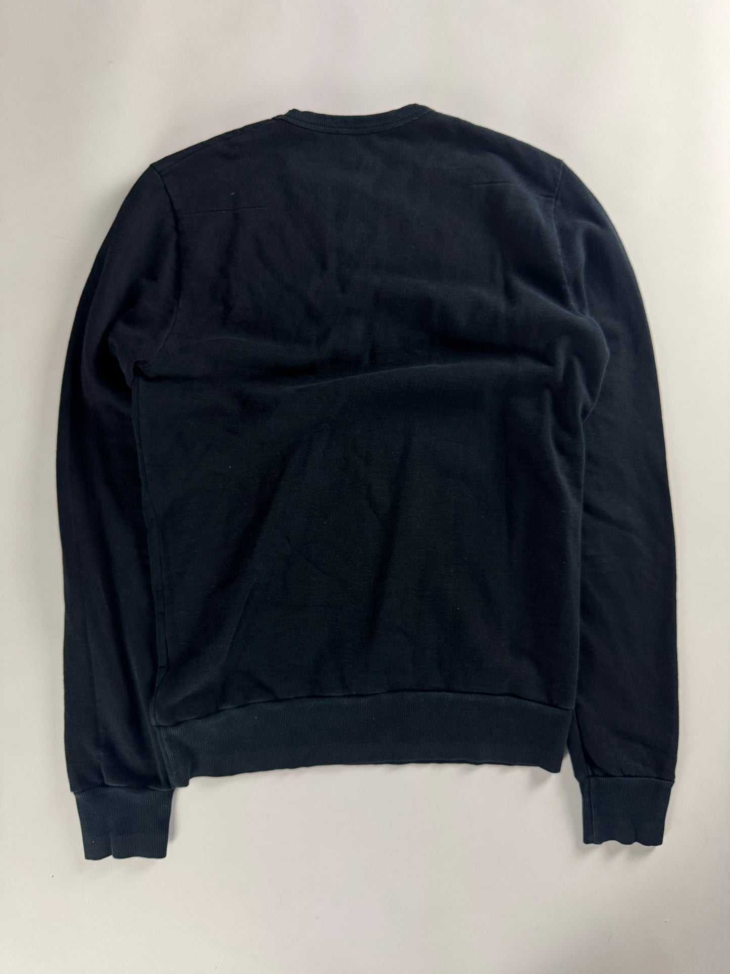 Dior Homme Navy Let’s Go Home Crewneck Sweatshirt FW 2007 - M