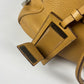 Prada Maxi Camel Leather Bowling Hand Bag FW 2000 - OS