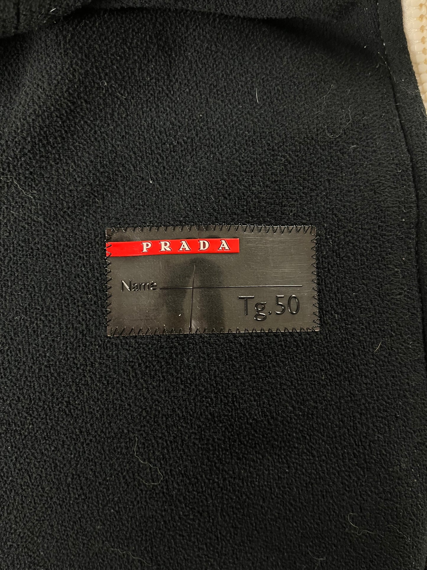Prada Linea Rossa White Tech Jacket 2000s - M