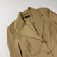 Prada Camel Minimalist Tailored Blazer 1990s - S