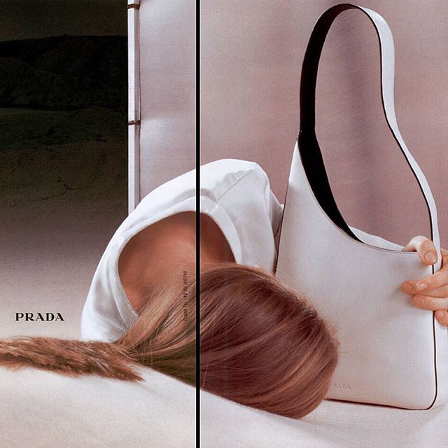 Prada Asymmetrical Shoulder Bag FW 1999 - OS