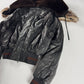 Jean Paul Gaultier Oversize Fur Covered Sheepskin Leather Bomber Jacket FW 2003 - S