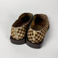 Louis Vuitton "Damier Sauvage" Printed Calfskin Ponyhair Square Toe Loafers FW 1999 - 44 EU