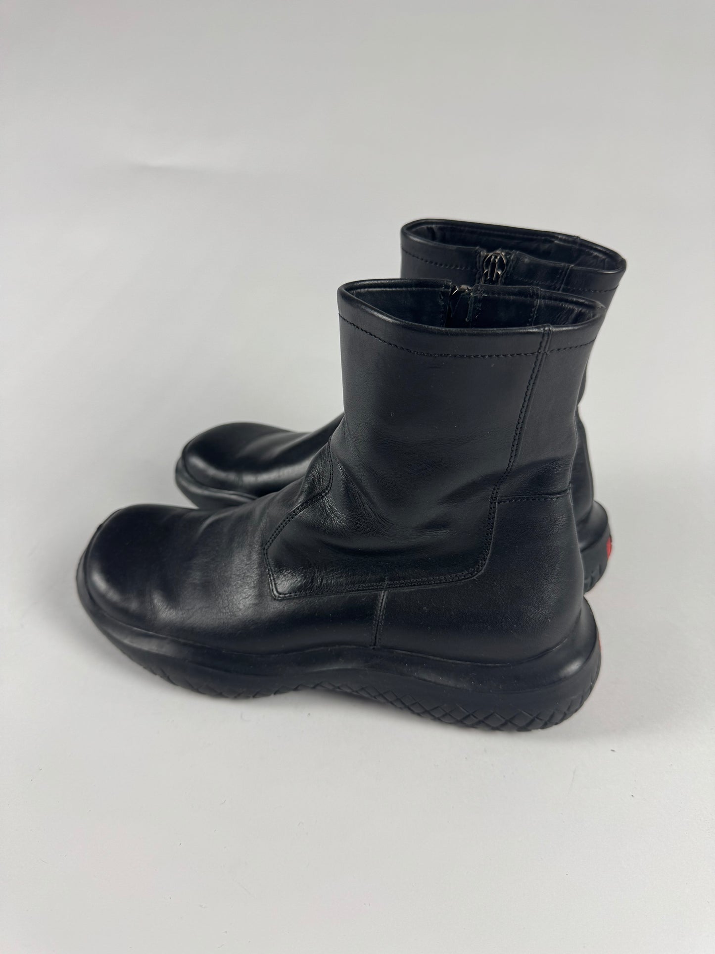 Prada Leather High Boots FW 1999 - 38 IT/39 EU