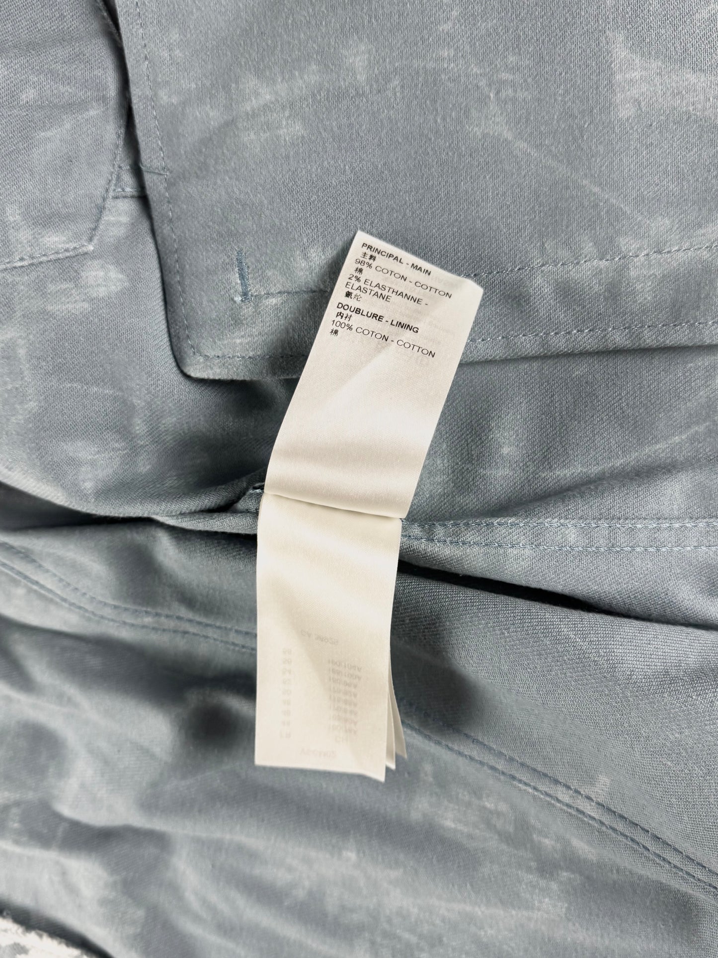 Louis Vuitton Blue Leaf Cotton Trucker Jacket FW 2022 - M