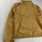 Hermès Sample Front Pocket Soft Textured Sand Turtleneck Half Zip Jacket SS 2020 - M