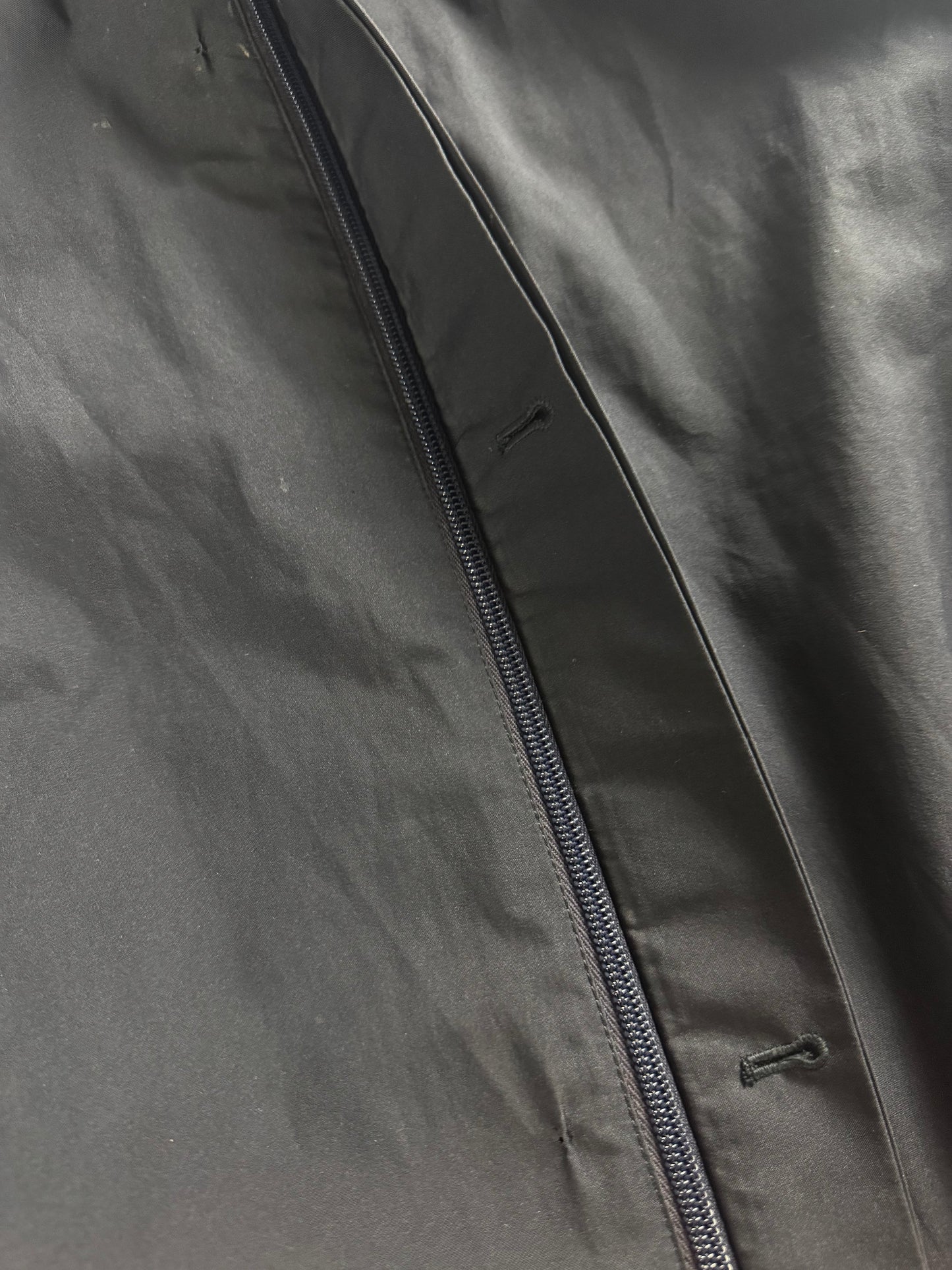 Prada Linea Rossa Navy Nylon Convertible Hoodie Jacket FW 1999 - L