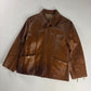 Our Legacy Raw Edges Brown Pony Hair Leather Jacket FW 2013 - S