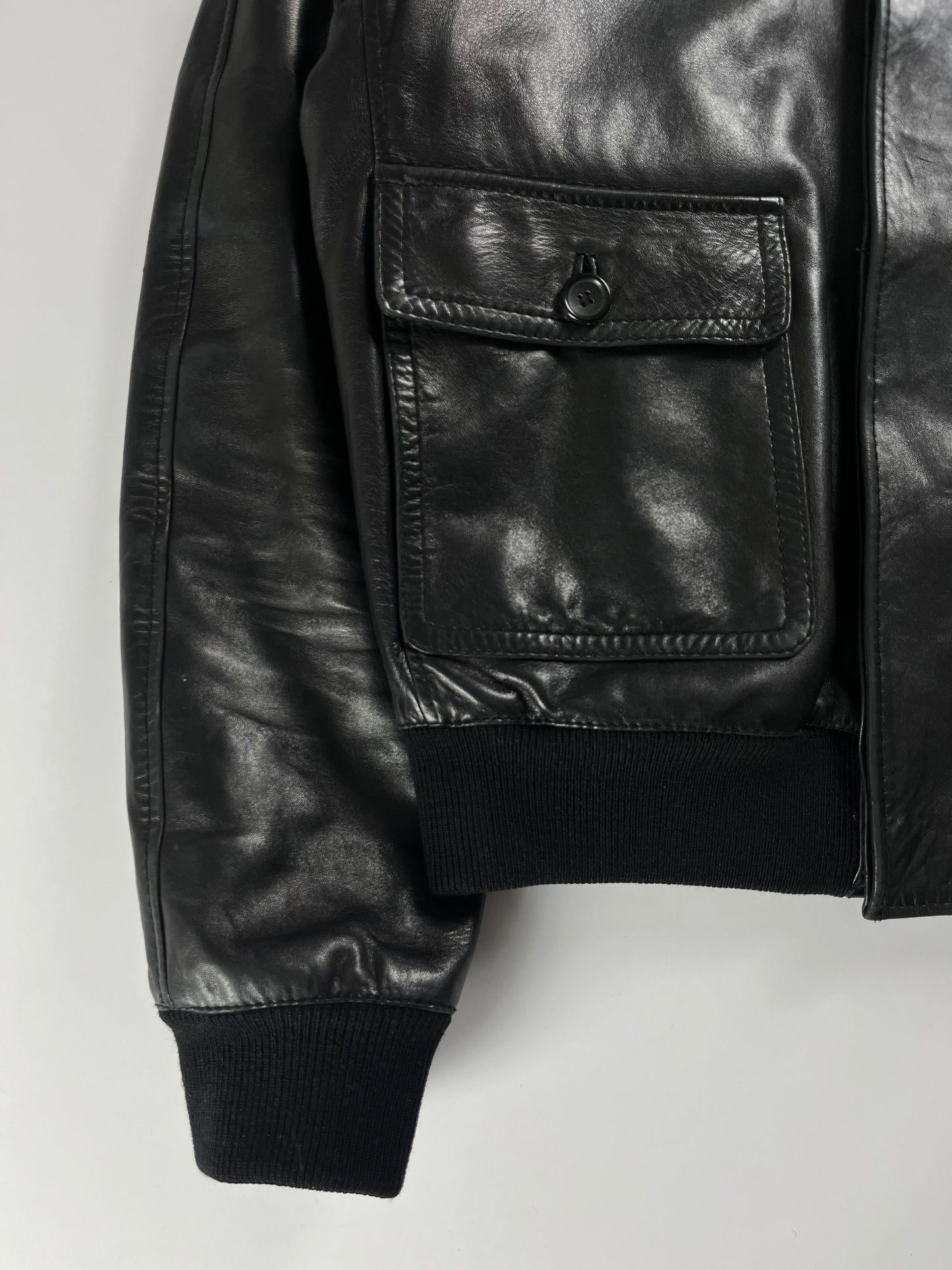 Gucci Premium Leather Shawl Collar Jacket FW 2004 - L