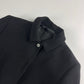 Prada Black Double Stitches Tailored Coat FW 1998 - XS