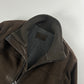 Prada Brown Premium Leather Bomber Jacket 2000s - L