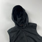 Prada Linea Rossa Dark Hooded Vest SS 2000 - M