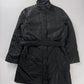 Prada Back Triangle Logo Belted Collar Nylon Trench Coat FW 2000 - S