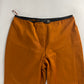 Prada Leather Cuffed Waist Amber Nylon Pants FW 1999 - S