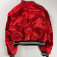 Jean Paul Gaultier Red Cropped Bomber Jacket 2010s - S