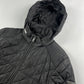 Prada Grey Padded Triangle Logo Jacket FW 2018 - M