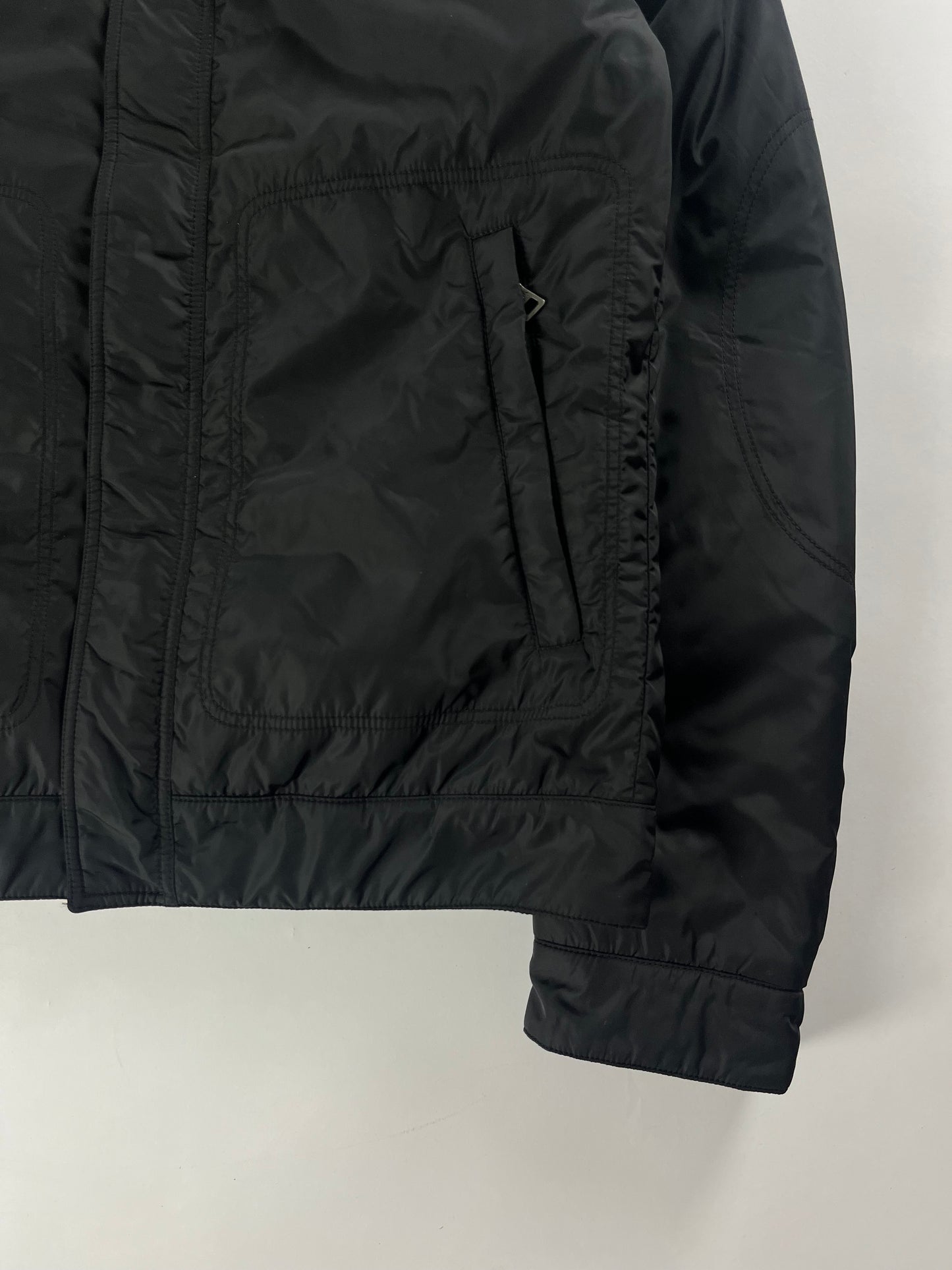 Prada Black Work Nylon Jacket FW 2008 - M