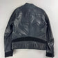 Dior Homme Napoleon Military Marine Leather Jacket FW 2008 - M