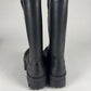 Balenciaga Black Bulldozer Vegetable Tanned Calfskin High Leather Boots SS 2022 - 43 EU