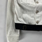 Gucci White Yacht-Club Belted Jacket SS 2015 - S