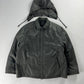 Prada khaki Convertible Hood Strapped Nylon Jacket FW 1998 - L