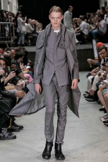 Y/Project Grey Stone Reflective Bright Blazer FW 2015 - S