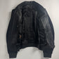 Louis Vuitton Sample Black Wool Sleeves Epi Leather Bomber Jacket Pre Fall 2013 - M