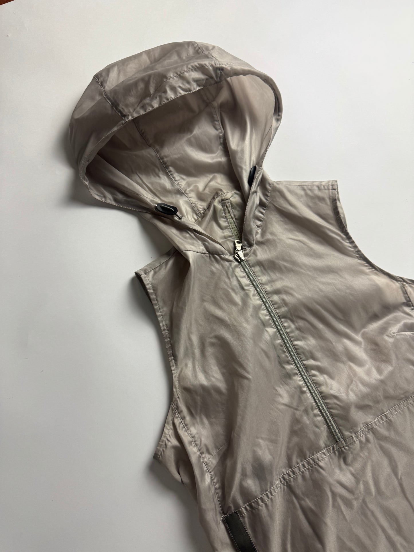 Prada Linea Rossa Reflective patched Dress SS 1999 - S