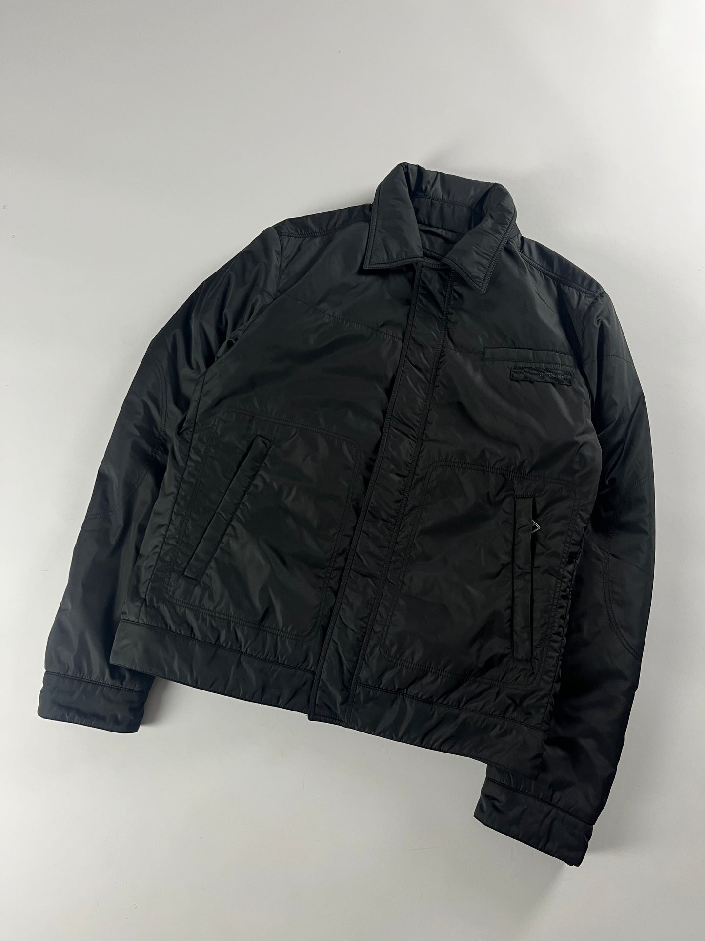 Prada Black Work Nylon Jacket FW 2008 - M