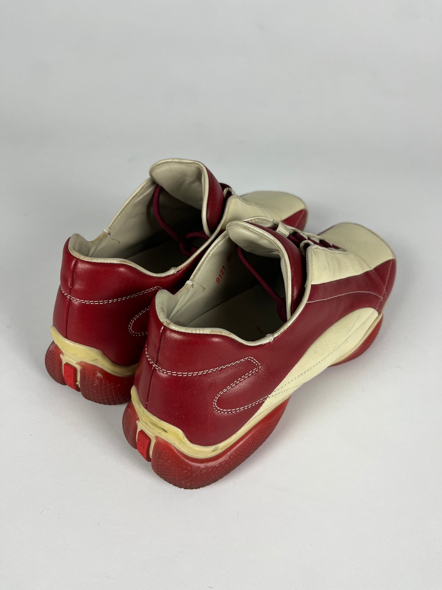 Prada Sport Leather Shoes SS 2001 - 40 IT/41 EU